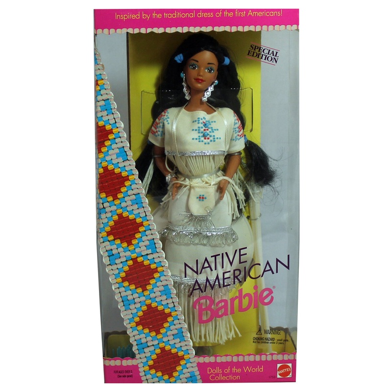 Dolls of the World Native American Barbie - 1753