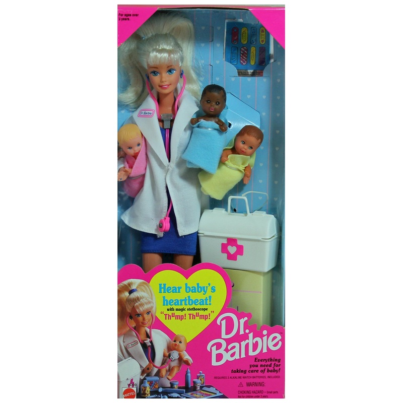 Dr. Barbie - Hear baby's heartbeat! - 14309