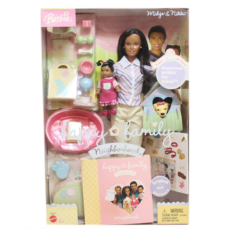 Happy Family Neighborhood Midge & Nikki Barbie - 12911