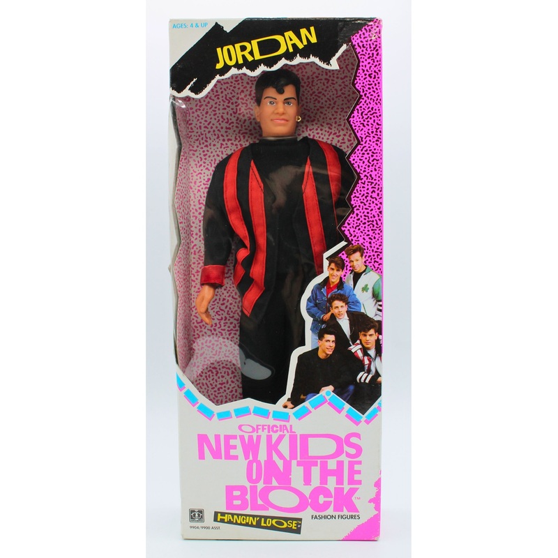 Hasbro |NKOTB Fashion Figure - Hangin' Loose Jordan | Non-Mint Box