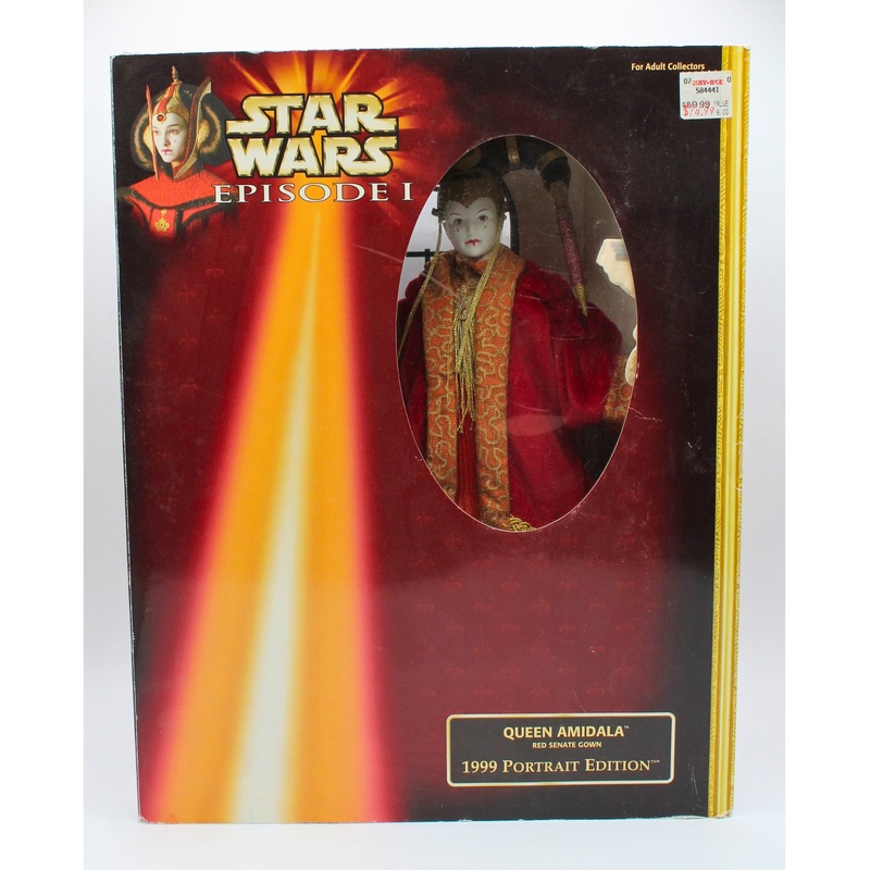 Hasbro | Star Wars Queen Amidala - Red Senate Gown | Non-Mint Box