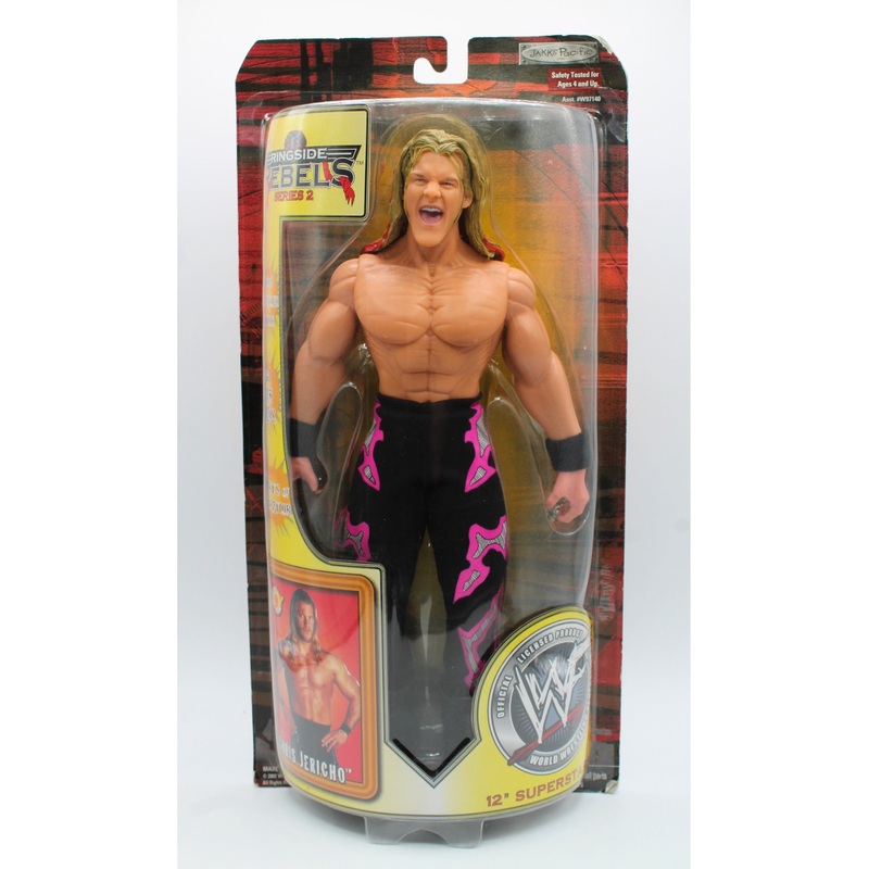 Jakks Pacific/WWF | Chris Jericho Ringside Rebels Series 2 | Non-Mint box