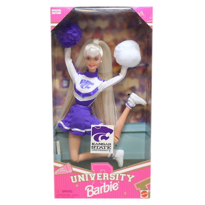 Kansas State University Cheerleader Barbie - 19156