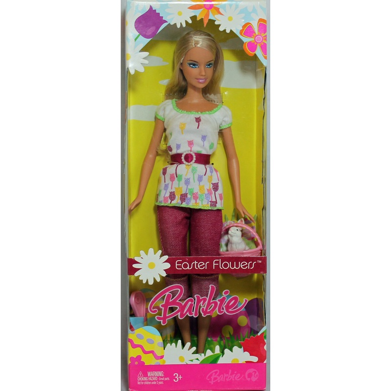 2007 Easter Flowers Barbie (M0928)