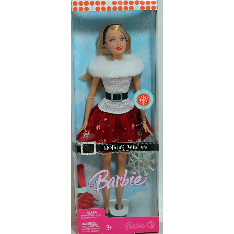 2007 Holiday Wishes Barbie (J9207) - Blonde