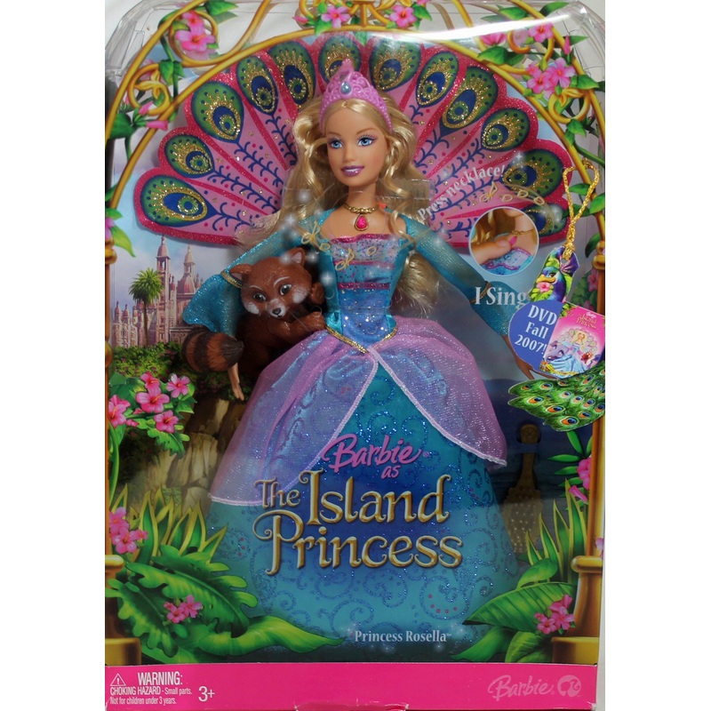 2007 Island Princess Rosella Barbie (K8103)