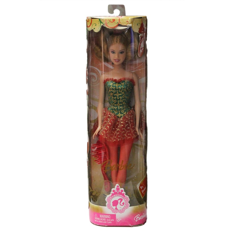 2008 Christmas Ballet Dancer Barbie  (62663)