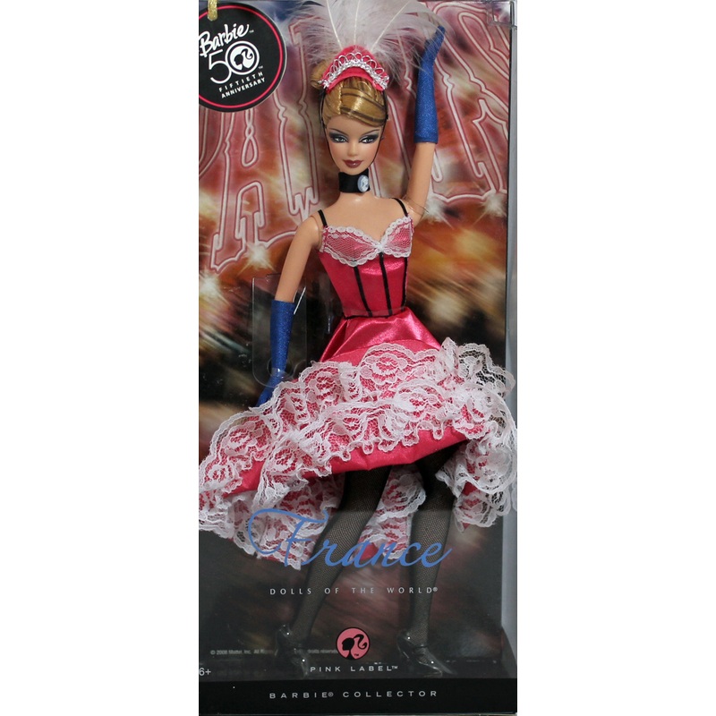 2008 France Barbie  (N4972) - DOTW