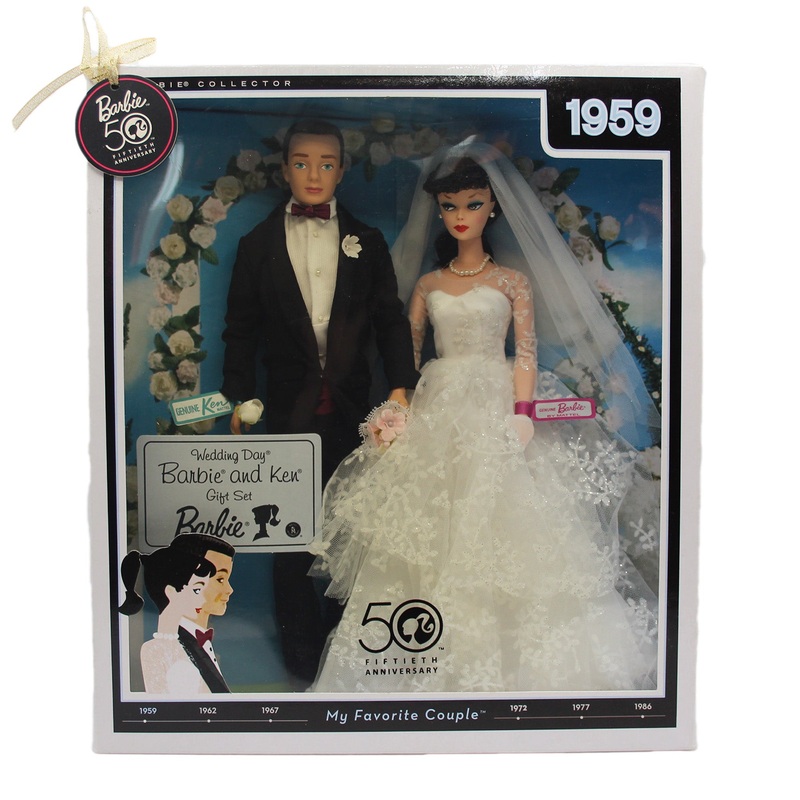 2008 Wedding Day Barbie & Ken (P6750) - 50th Anniversary