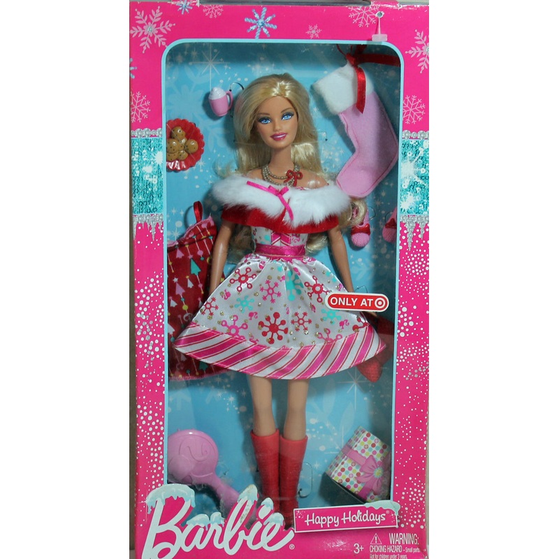 2010 Target Happy Holidays Barbie (V8930)