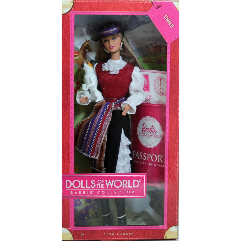 2011 Chile Barbie (W3494) - Dolls of the World