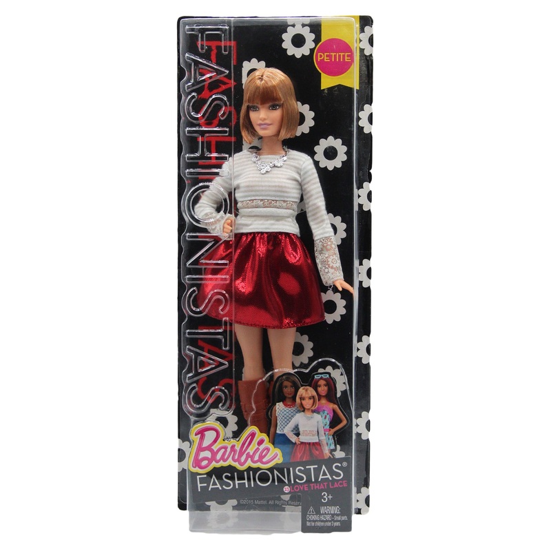 2015 Fashionistas #23 Love That Lace Petite Barbie (DMF25)