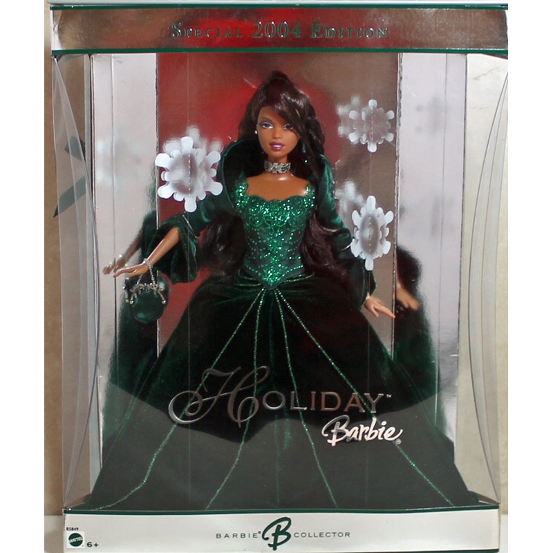 2004 Happy Holidays Barbie (B5849) - African American