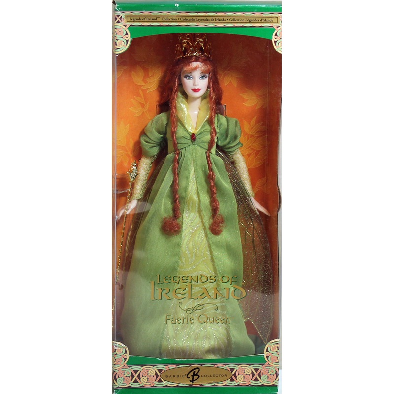 2004 Legends of Ireland Faerie Queen Barbie (B3456) - Redhead
