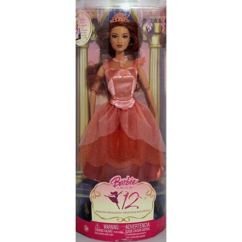 2006 12 Dancing Princesses Edeline Barbie (K4160)