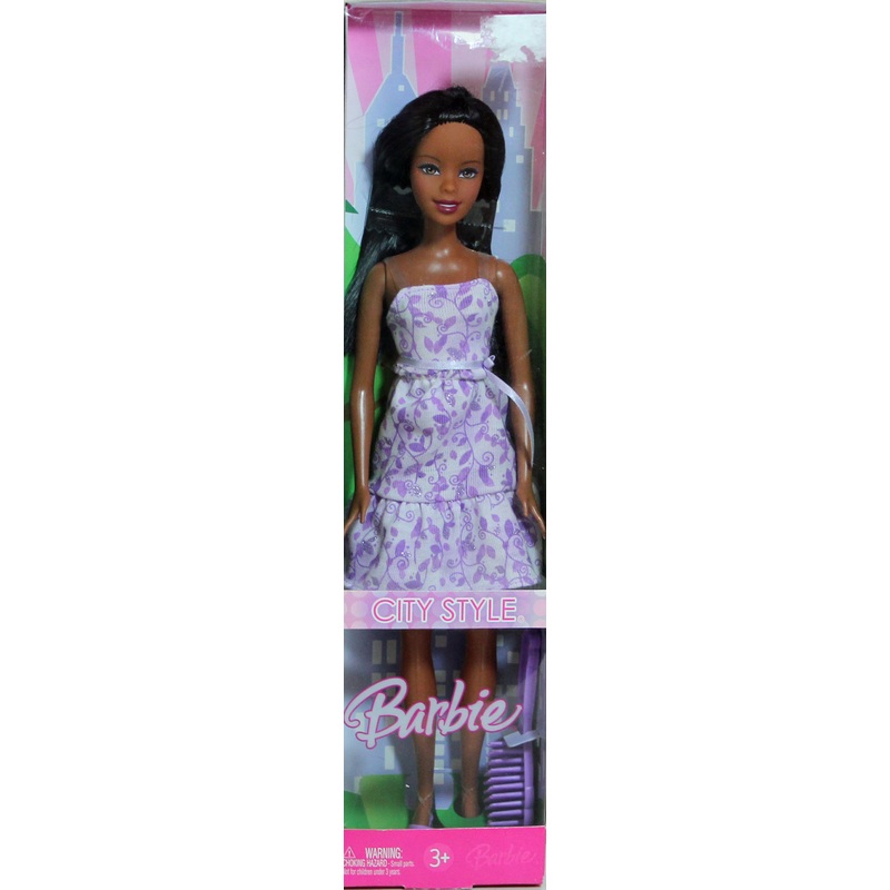 2006 City Style Nikki Barbie (K8925) - Purple Dress