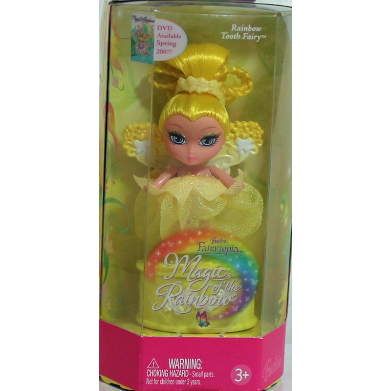 2006 Fairytopia Rainbow Tooth Fairy Barbie (K8143) - Yellow