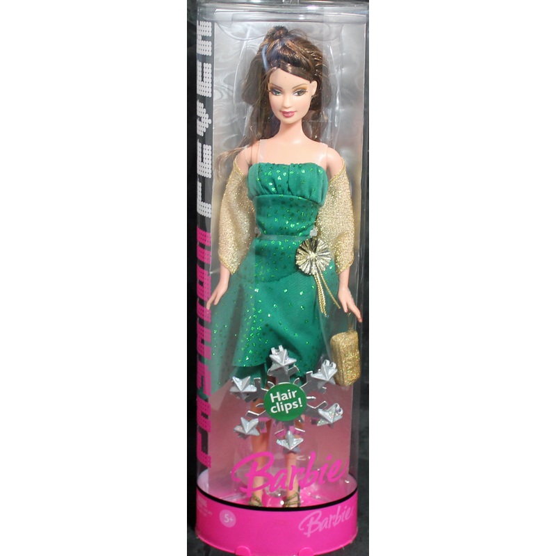 2006 Fashion Fever Barbie (K0841-K3678) - Green Dress
