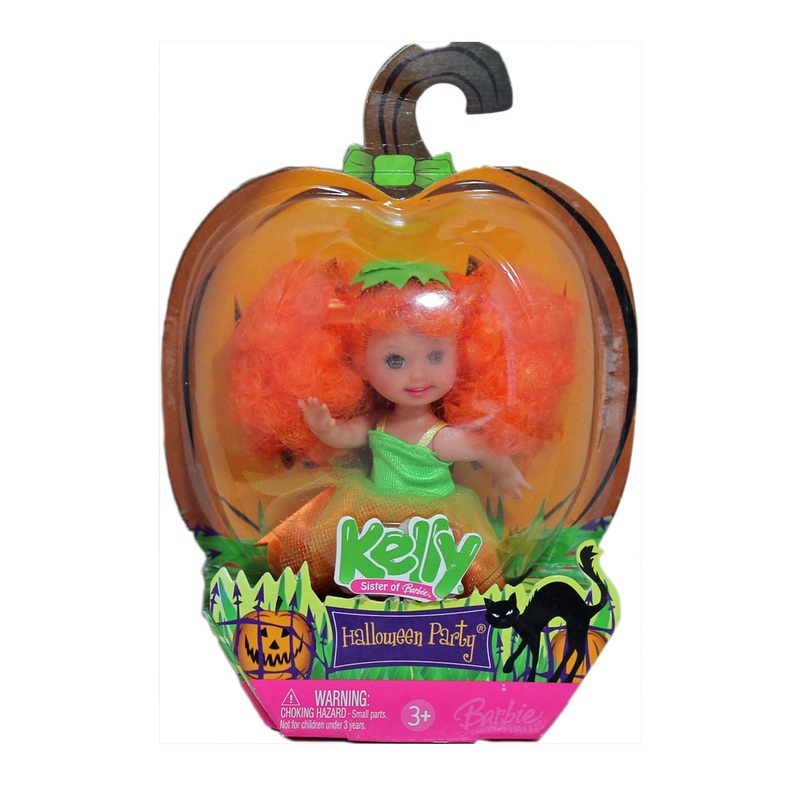 2006 Halloween Party Pumpkin Kelly Barbie (J0646)