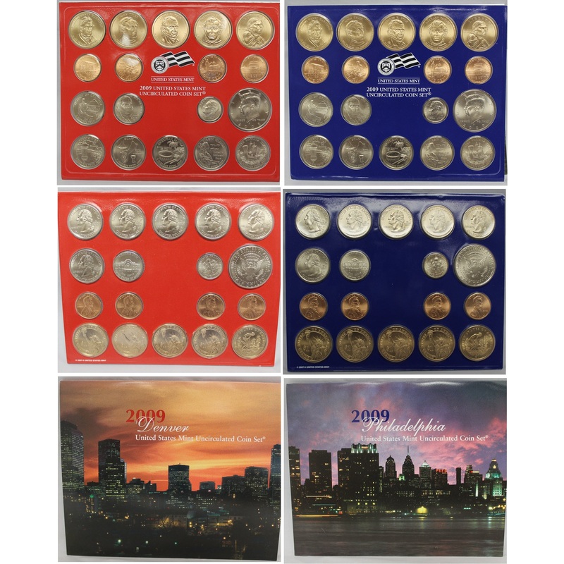 2009 PD US Mint Set (OGP) 36 coins