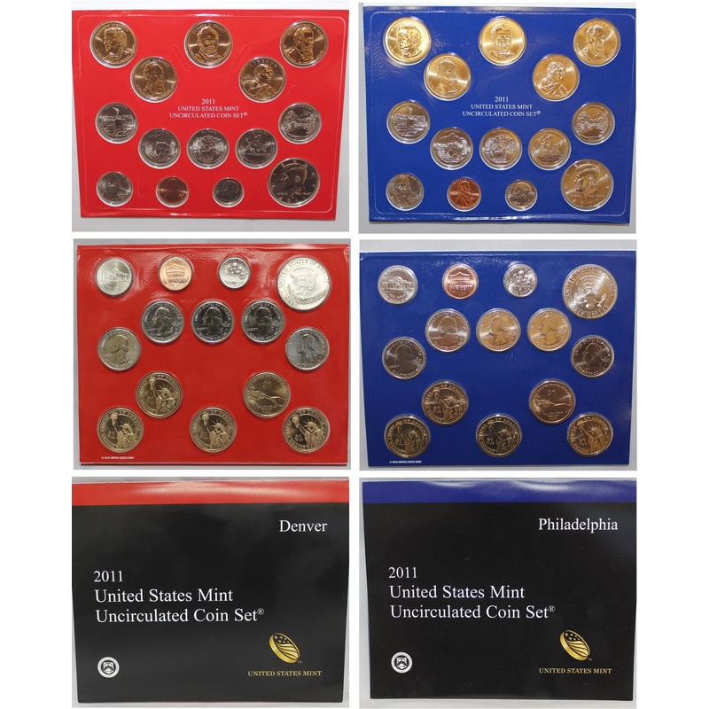 2011 PD US Mint Set (OGP) 28 coins
