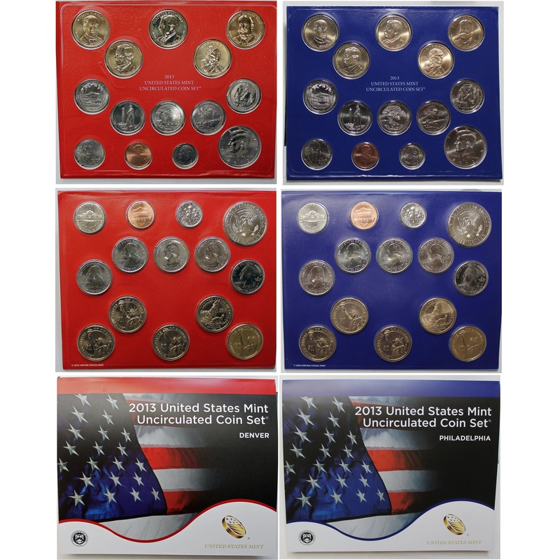 2013 PD US Mint Set (OGP) 28 coins