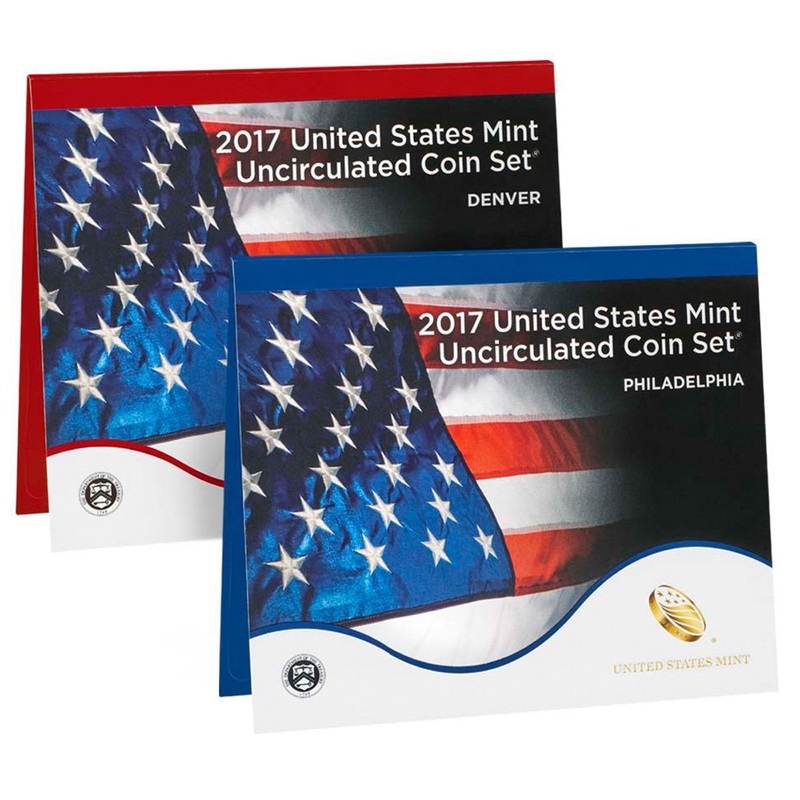 2017 PD US Mint Set (OGP) 20 coins