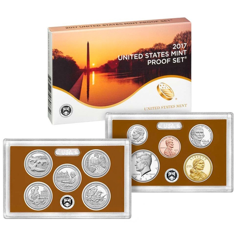 2017 Proof Set CN-Clad (OGP) 10 coins