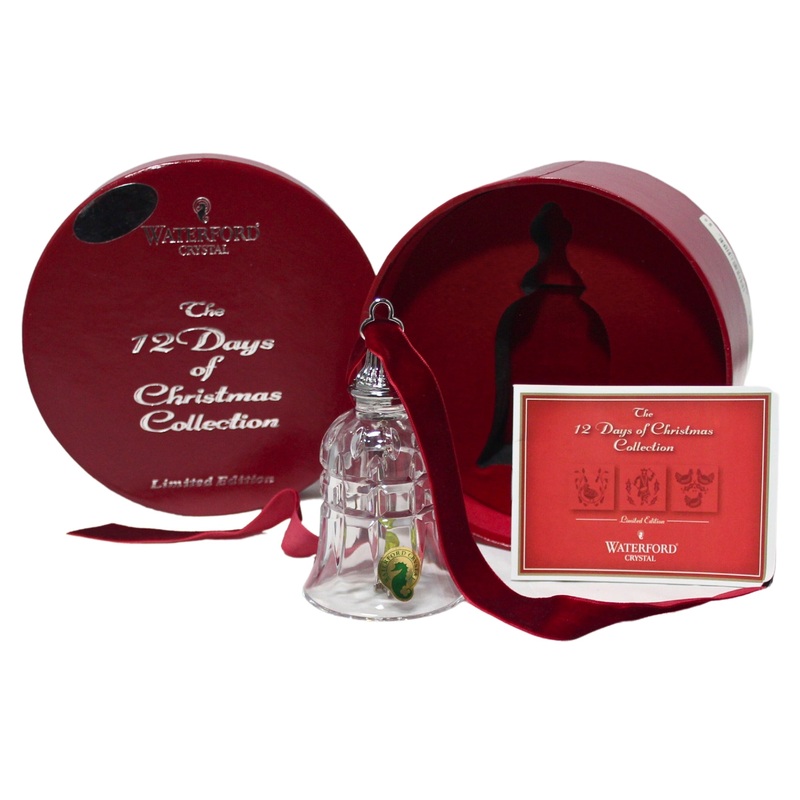 Waterford Crystal Bell: 10 Lords-A-Leaping, 2009 | 12 Days of Christmas