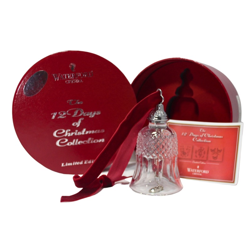 Waterford Crystal Bell: 11 Pipers Piping, 2010 | 12 Days of Christmas