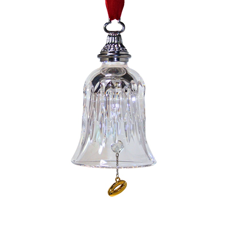 Waterford Crystal Bell: 5 Gold Rings, 2007 | 12 Days of Christmas