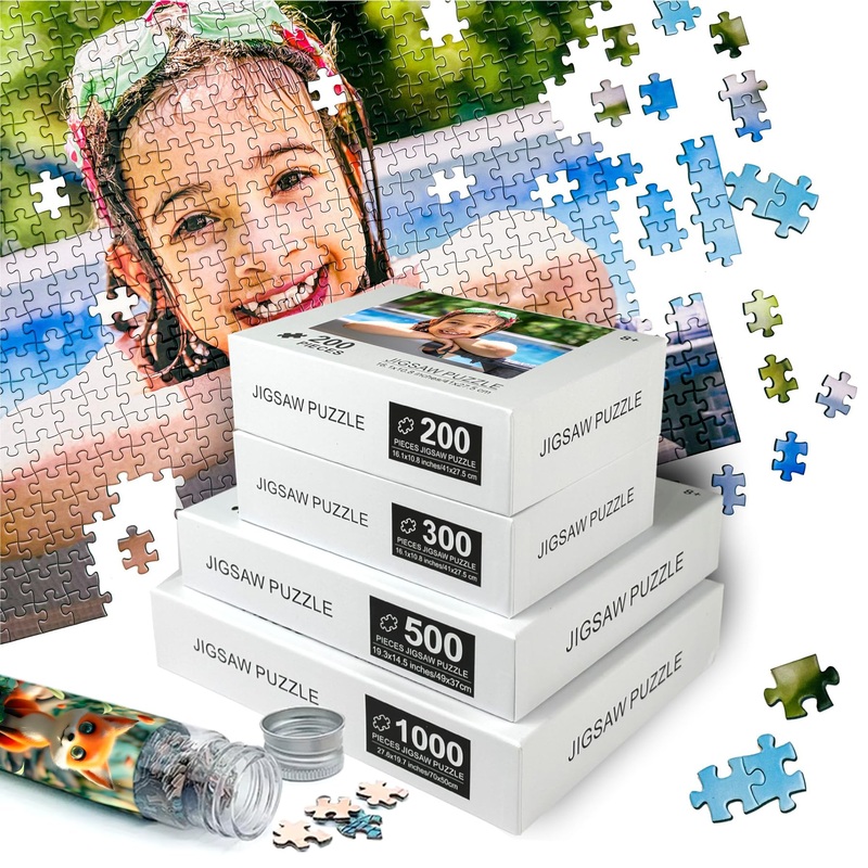 Custom Puzzle From Picture Create Your Own Puzzle From Photo - Personalized Puzzle 300 Pieces - Diy Custom Made Photo Puzzles Fo