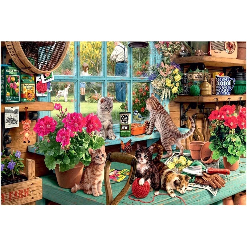 Jigsaw Puzzles For Adults Kids 1000 Pieces, Large Puzzle Family Game Adult Decompression Child Education Gift For Diy Intellecti