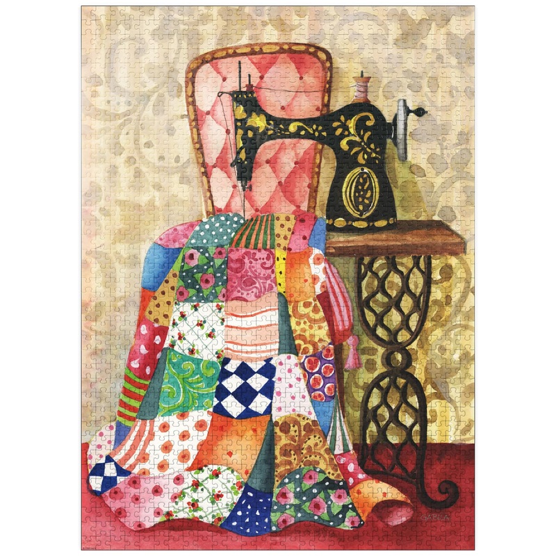 Mypuzzle Quilt - Gabila - Lovely Times - Premium 1000 Piece Jigsaw Puzzle For Adults