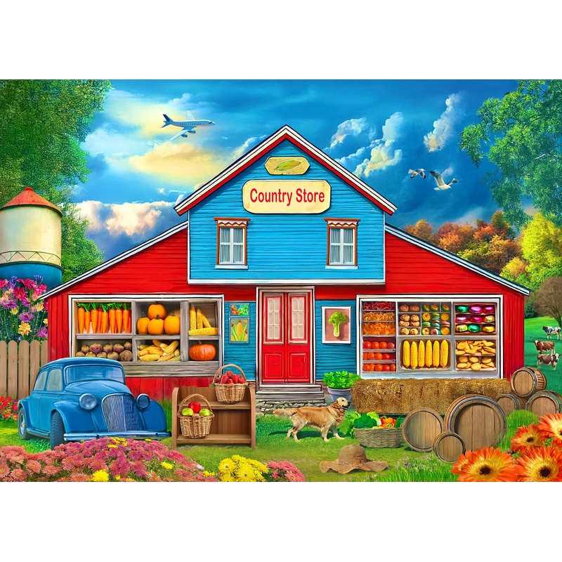 500 Piece Puzzles For Adults - Jigsaw Puzzles - Country Store