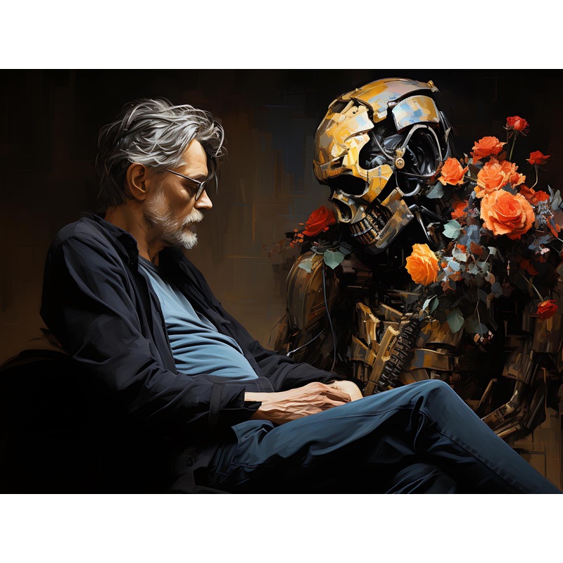 Artmaple 1000Pcs Jigsaw Puzzle For Adults - Festival Gifts, Challenging Puzzle Perfect For Game Nights (Man Vs. Machine)