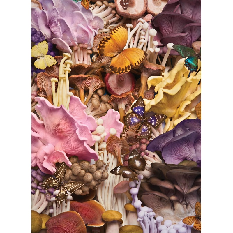 Piecework Puzzles Magic Moment 1000 Piece Puzzle For Adults, Challenging Jigsaw Puzzle Mushroom People Imagery, Soft-Touch Puzzl