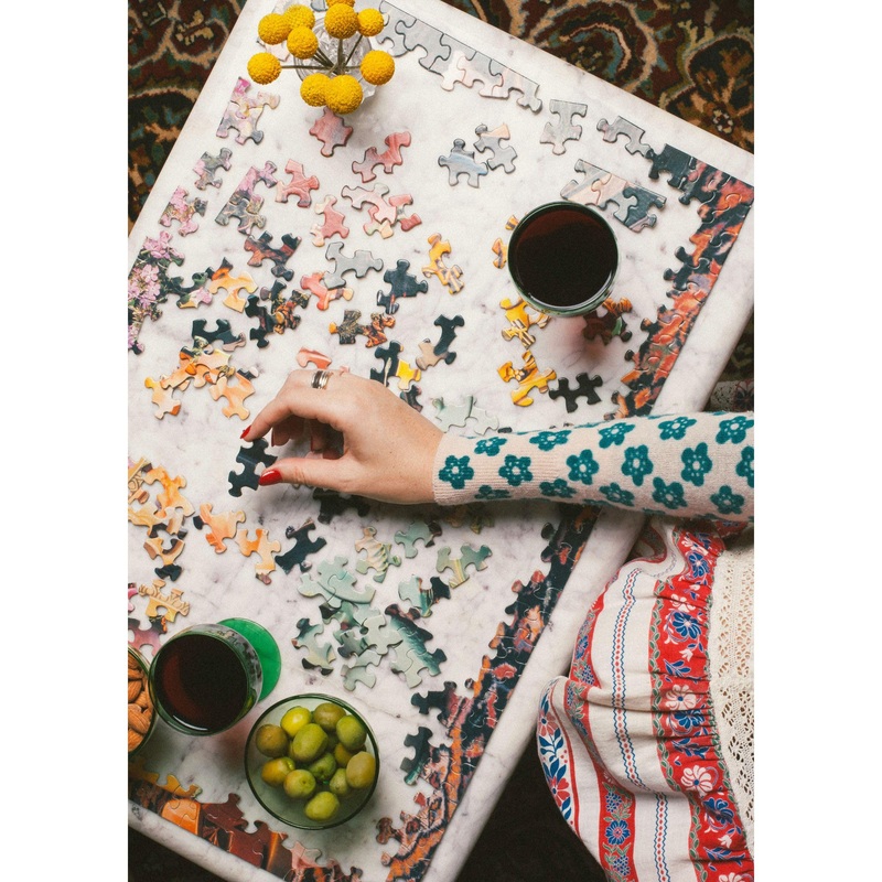 Piecework Puzzles Meta Puzzle 1000 Piece Puzzle For Adults, Challenging Jigsaw Puzzle With Puzzle Imagery, Soft-Touch Puzzle Gif