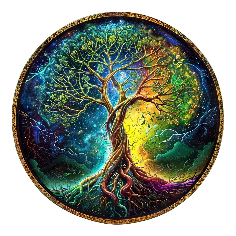 Wooden Puzzles For Adults - 100Pcs Unique Shaped Wooden Jigsaw Puzzles Adult Puzzles, Christmas Creative Gifts For Adults Kids,