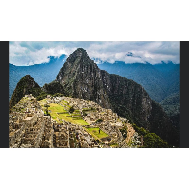World Traveler'S Puzzles - 1000 Piece Nature Jigsaw Puzzle For Adults & Families - Stunning Mountain Photography Of Ruins In Mac