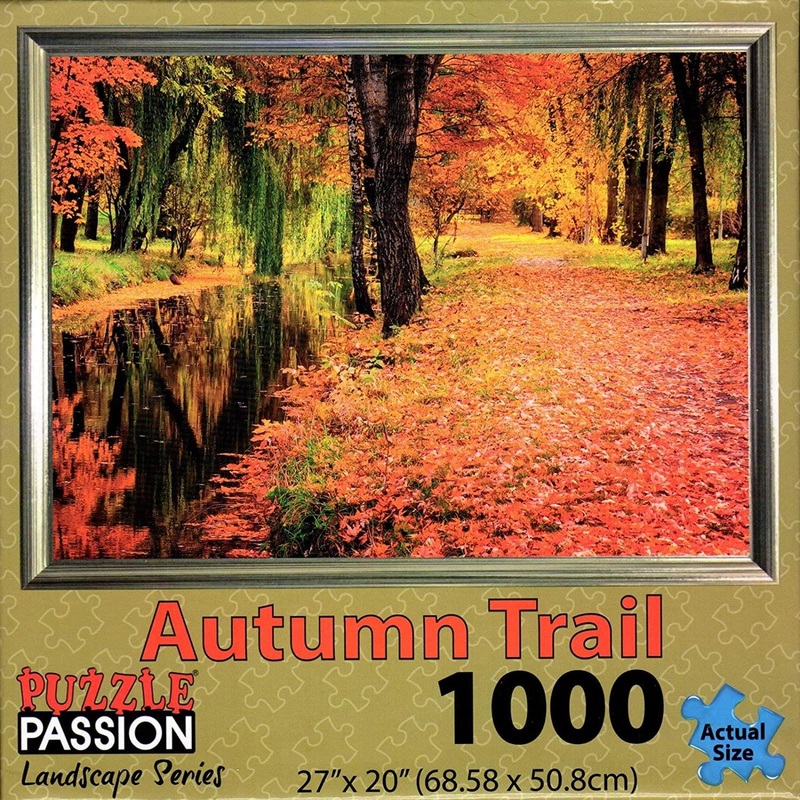 Autumn Trail 1000 Piece Landscape Jigsaw Puzzle