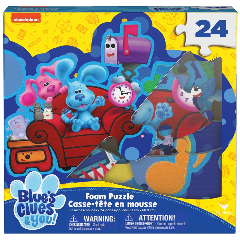 Blue'S Clues 24-Piece Foam Puzzle