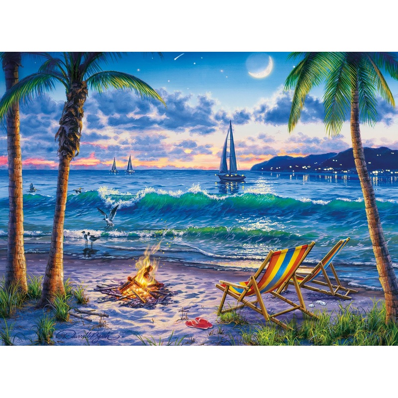 Buffalo Games - Darrell Bush - Coastal Twilight - 1000 Piece Jigsaw Puzzle