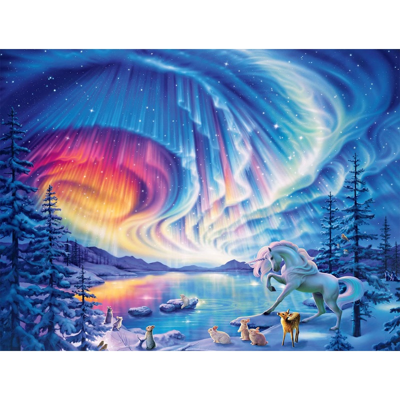 Buffalo Games - Fantastic Skies - 750 Piece Jigsaw Puzzle For Adults Challenging Puzzle Perfect For Game Nights - 750 Piece Fini