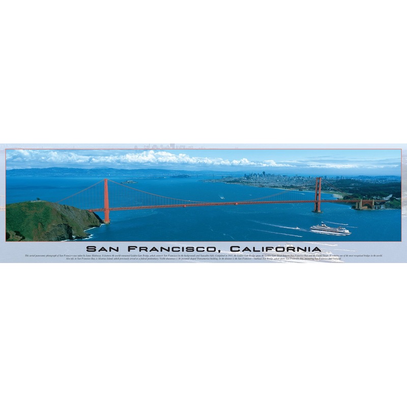 Buffalo Games Panoramic, San Francisco - 750Pc Jigsaw Puzzle