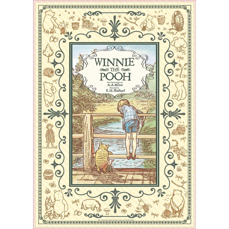 Educa Borr  S 18255 Winnie The Pooh-Poohsticks 1000 Piece Jigsaw Puzzle, Multi
