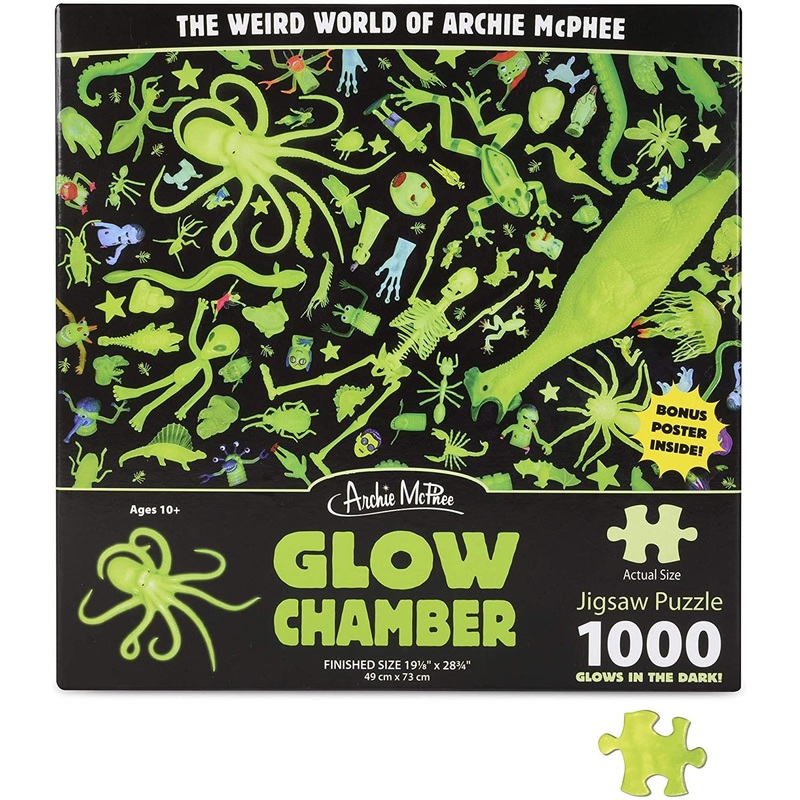 Glow Chamber Glow In The Dark 1000 Piece Jigsaw Puzzle