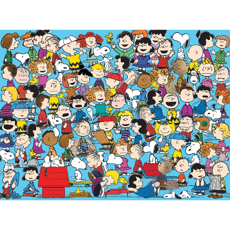 Roseart - Peanuts - Cast Of Characters - 1000 Piece Jigsaw Puzzle For Adults