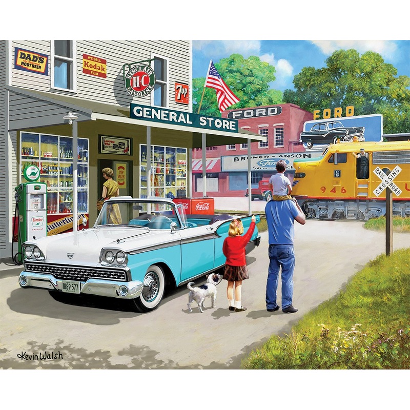 White Mountain Puzzles American Classics - 1000 Piece Jigsaw Puzzle