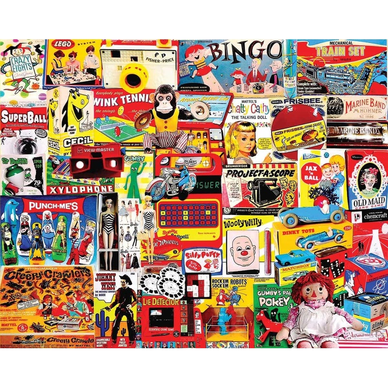 White Mountain Puzzles I Had One Of Those - 1000 Piece Jigsaw Puzzle